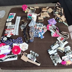 Hair accessories clips headbands hair ties